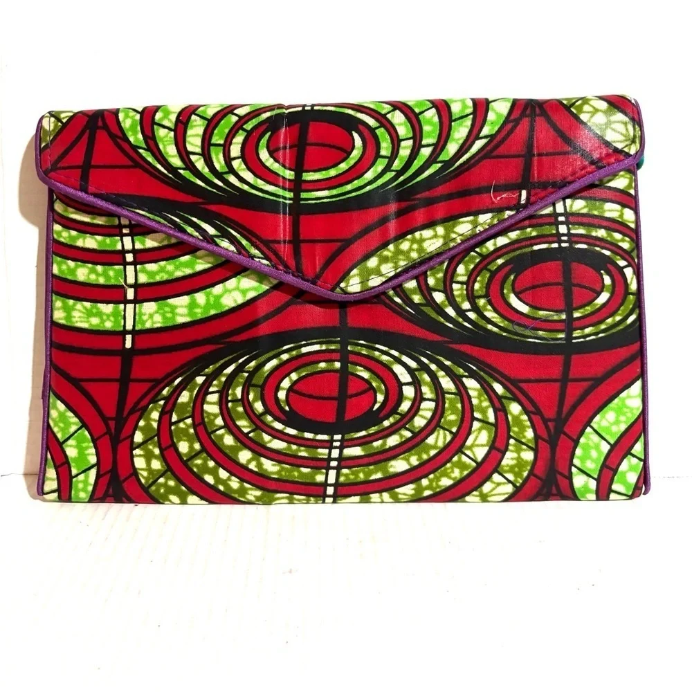 Handmade Ankara African print shoulder/ clutch bag